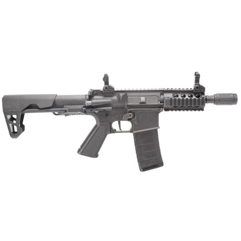 Réplique longue King Arms PDW 5.56 SBR Cal.6 mm Noir KA00048