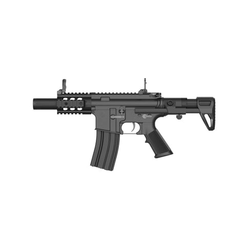 Replique Longue S&T 6mm M4 FF 3.5’ SD PDW G3 AEG Noir ST00304