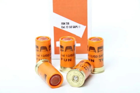 Mini munition SAPL Fun Tir - Cal. 12/50 - ChasseTir.com