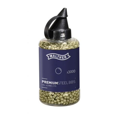 Billes en bouteille Walther Premium Steel BBs 4.1670-1