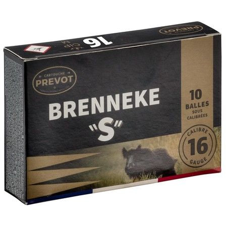 Cartouches Prevot Brenneke "S" - Demi-blindée - ChasseTir.com