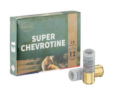 Chevrotines Prevot Magnum Super Jupe - Cuivré - Cal. 12/76 15 g / Par - ChasseTir.com