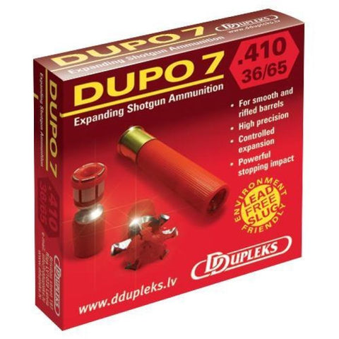 Balles Dupleks Dupo 7 - Cal. 410 DDD7