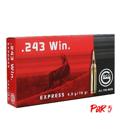 Balles Geco Express - Cal. 243 Win. 2317834P5