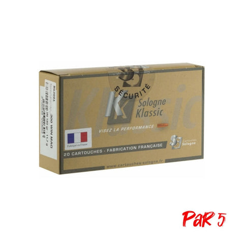 Balles Sologne Nosler Partition - Cal. 300 Win Mag BG3001P5