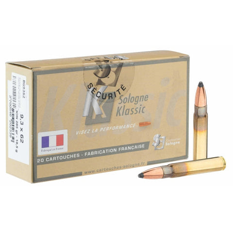 Balles Sologne Nosler Partition - Cal. 9.3x62 BG9362