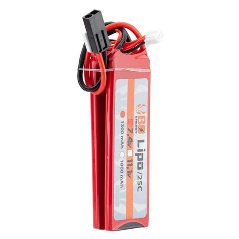 Batterie BO Manufacture 2 Sticks Lipo 2S 7.4V - 1300 mAh A63009