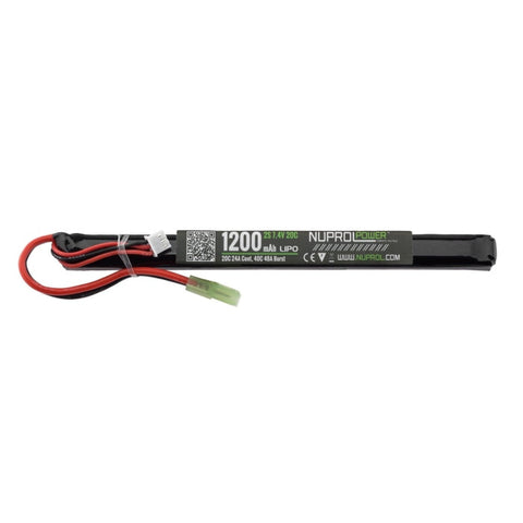 Batterie LiPo Nuprol - 7,4 v 1200 mah slim stick 20 c A69970