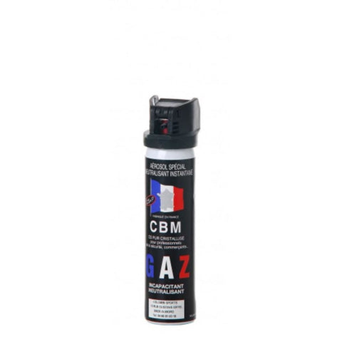 Bombe de défense CBM Cs capot clapet - 75 ml 11302