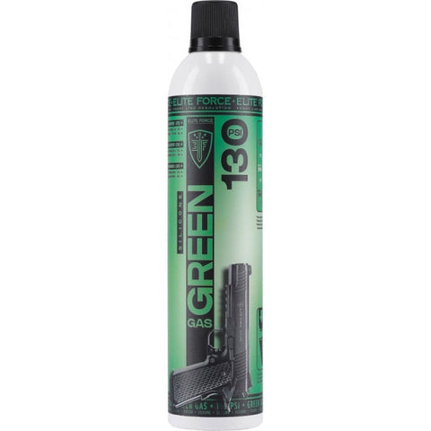 Bombe gaz 600ml Elite Force green gas maintenance 130 psi (huile