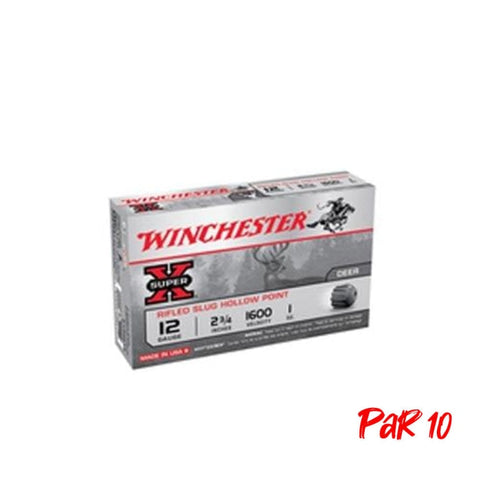 Cartouche Winchester Super-X Slug Rifled - Cal.12/70 CX12RS15P10