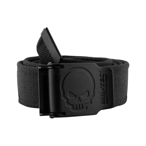 Ceinture Miltec boucle tête de mort - 4 cm x 130 cm A60483