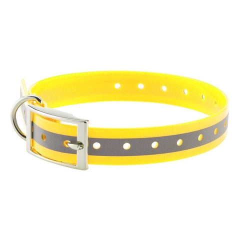 Collier pour chien Country Fluo réfléchissant - 2.5 x 60 cm CH5523