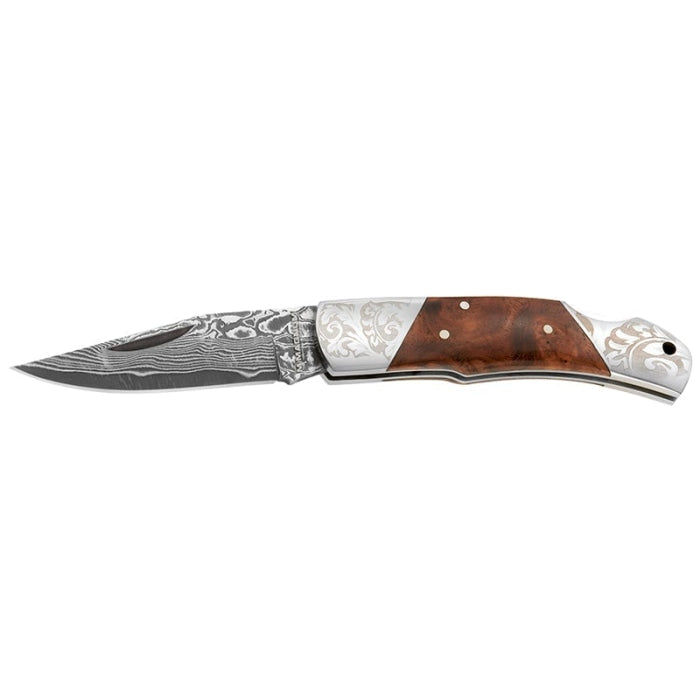 Couteau Boker Magnum Damascus Duke - Lame 62mm 01MB946DAM