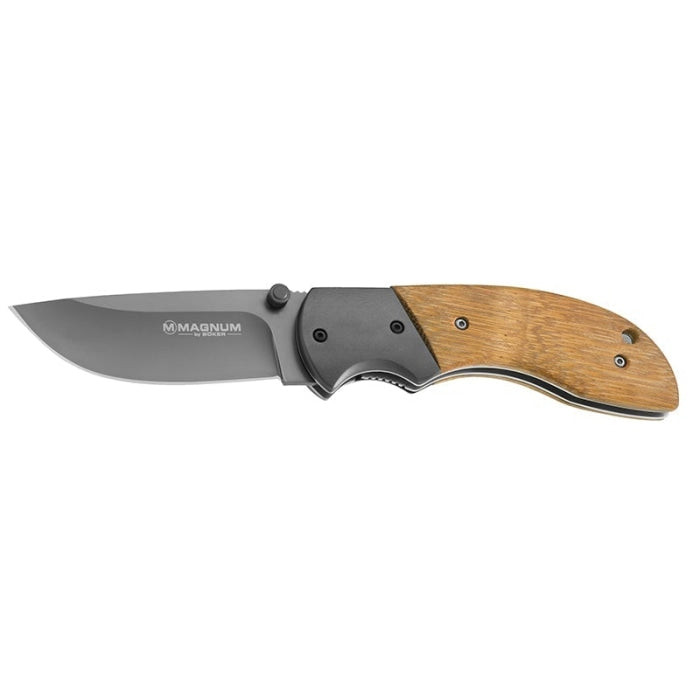 Couteau Boker Magnum Pioneer Wood - Lame 80mm 01MB760