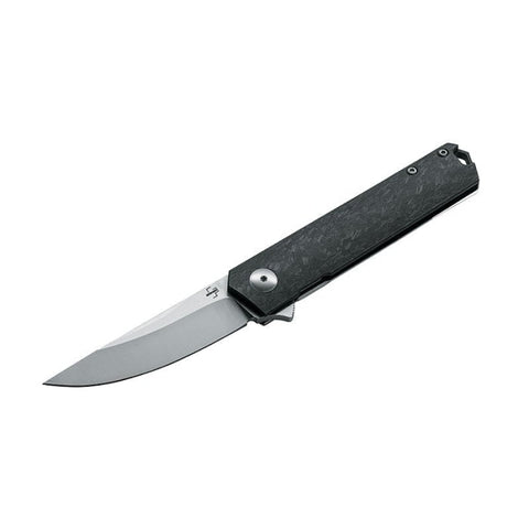 Couteau Boker Plus Kwaiken Compact Flipper Marble Carbon - Lame 77mm