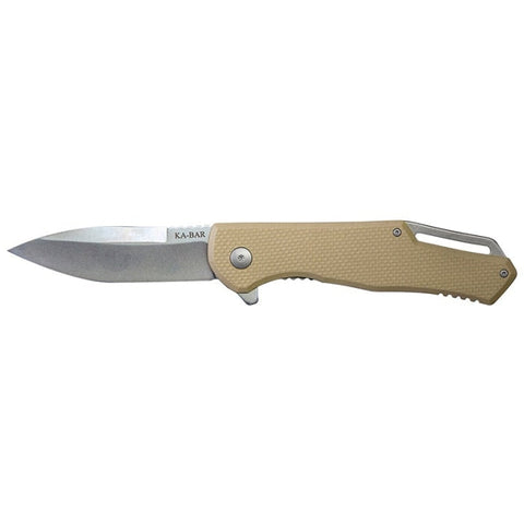 Couteau Kabar Jarosz Spear Point Flipper - Lame 89mm KA7509