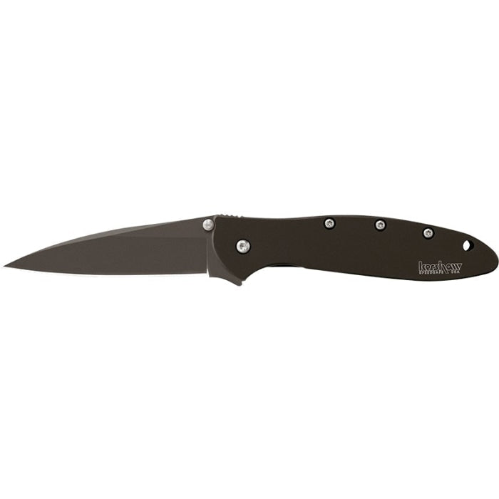 Couteau Kershaw Leek Black - Lame 75mm KW1660CKT