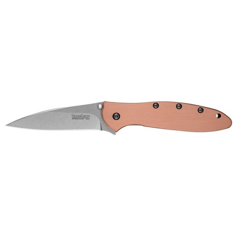 Couteau Kershaw Leek Copper - Lame 76mm KW1660CU