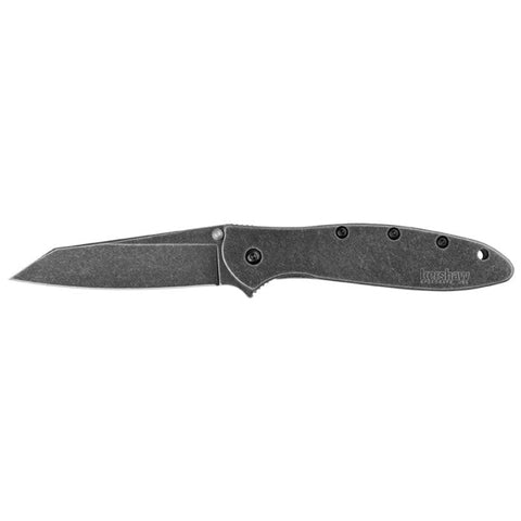 Couteau Kershaw Random Leek Blackwash - Lame 76mm KW1660RBW