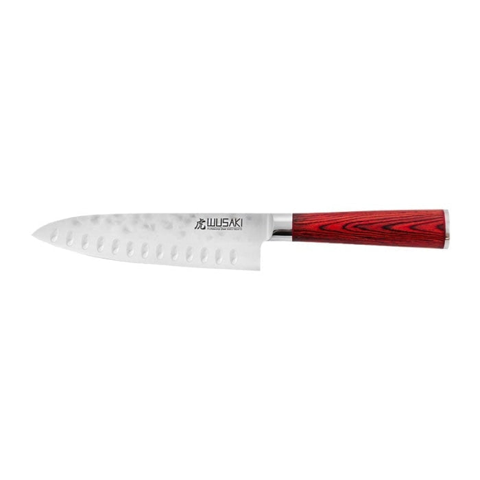 Couteau Santoku Wusaki Pakka - Lame 170mm WU8016