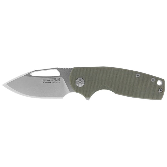 Couteau Sog Stout FLK - Lame 66mm SGSTOUTGR