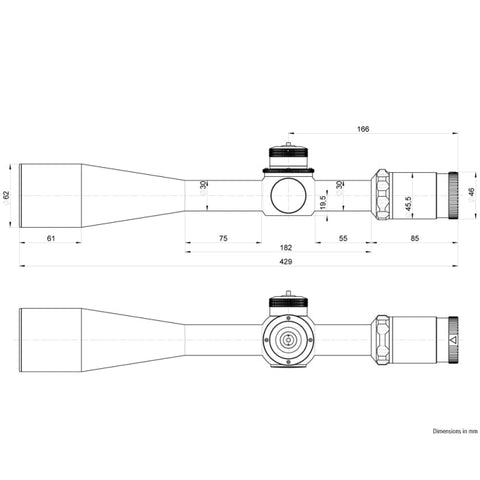 Lunette de Tir Kahles 10-50x56 - K1050 KA10527