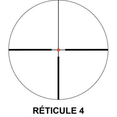 Lunette de visée Nikko Stirling 3-12 x 62 - Ret. 4 Lumineux ONS62