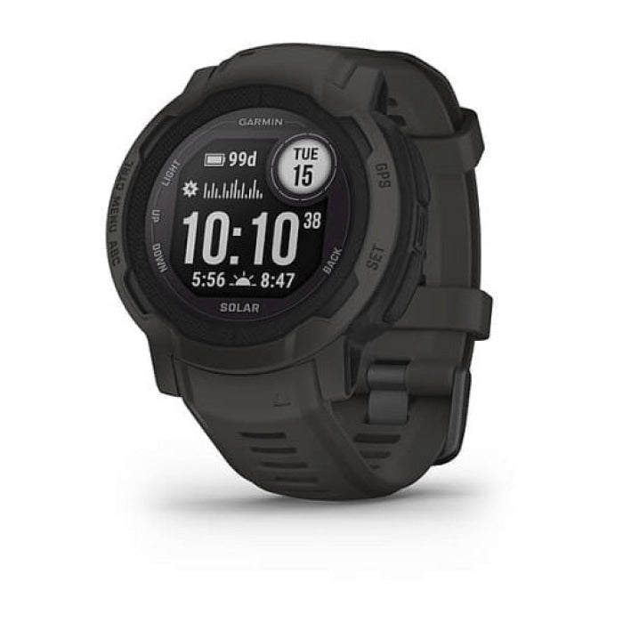 Montre GPS multifonction Garmin Instinct 2 Solar Graphite GAINST2GS