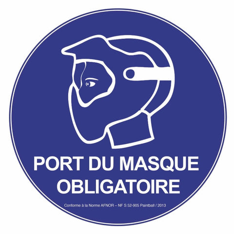 Panneau NF port du masque A707319