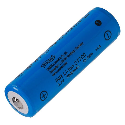 Pile pour lampe de poche Walther 21700 li-ion 5000 mah 3.7154