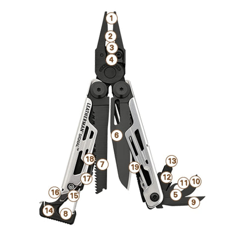 Pince multifonctions Leatherman Signal Édition limitée 832625