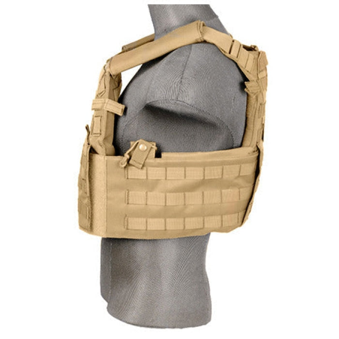 Plate Carrier Lancer Tactical 69T4 Beige 1000D A68604