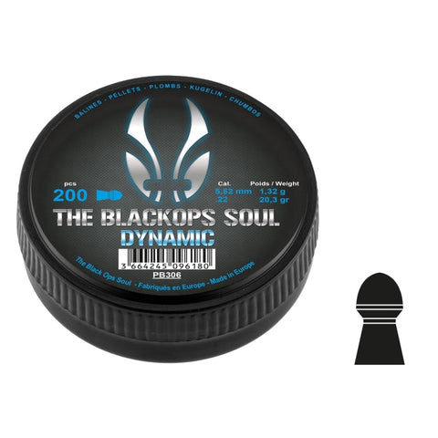 Plombs BO Manufacture The Black Ops Soul Dynamic - Cal. 5.5mm PB306