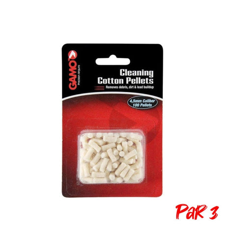 Plombs de nettoyage Gamo Plombs coton - Cal. 4.5 G5202P3