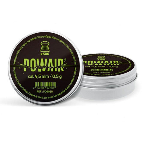 Plombs Powair Ronds domed par 500 - Cal. 4.5 PO0010