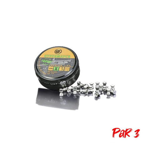 Plombs RWS Hypermatch 0.33 g - Cal. 4.5 2318869P3