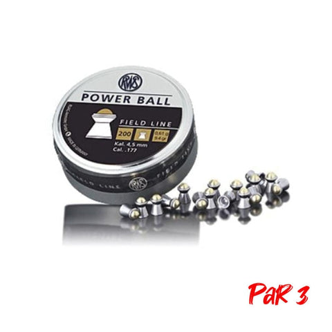 Plombs RWS Power Ball 0.61 g - Cal. 4.5 2318605P3