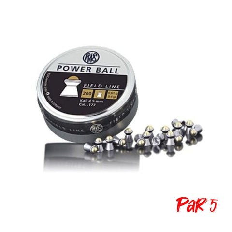 Plombs RWS Power Ball 0.61 g - Cal. 4.5 2318605P5