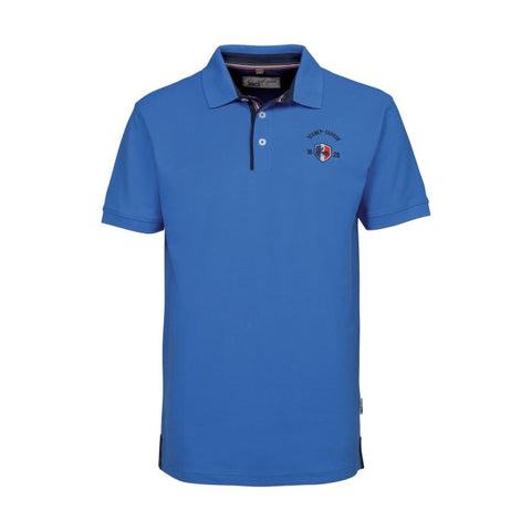 Polo manches courtes Verney Carron Riviera - Bleu LVPO058BS