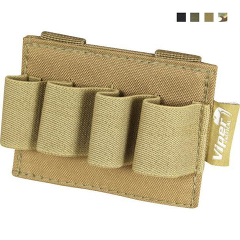 Porte cartouche Molle 4 emplacements Viper A60796