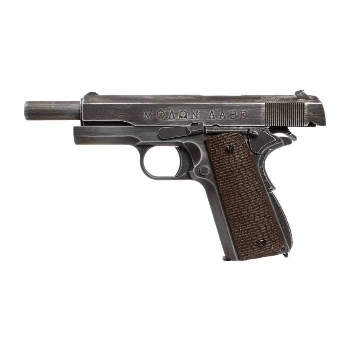 Réplique 1911 Molon Labe Grip marron gaz GBB PG42461