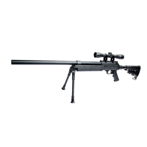 Réplique ASG Urban Sniper 1.8J + Bipied + Lunette 4x32 LR1052